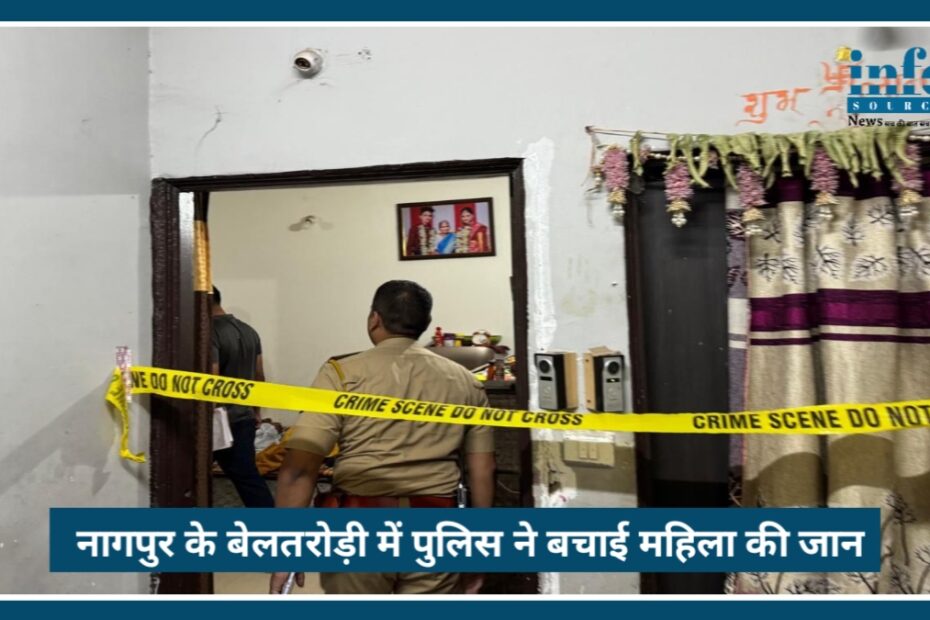 Nagpur में बड़ा हादसा टला: Beltarodi में Murder की साजिश नाकाम, Beltarodi police की फुर्ती से 1 महिला सुरक्षित