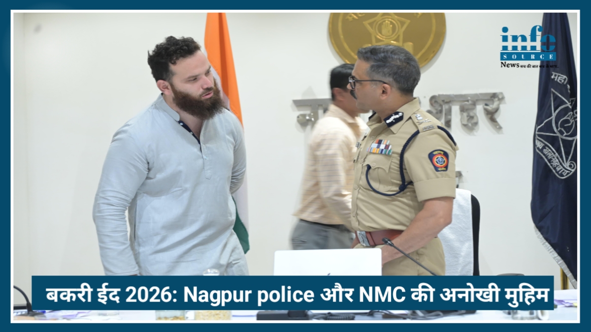 बकरी ईद 2026: Nagpur Police और NMC की अनोखी मुहिम, सफाई और मोहब्बत का दिया पैगाम