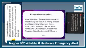 Nagpur और Vidarbha में Emergency Heatwave Alert, जानिए कितना खतरनाक है 47°c तापमान