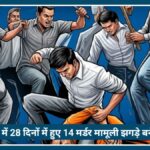 Nagpur में बढ़ा खौफ: 28 दिनों में 14 Murders, मामूली झगड़े बन रहे जानलेवा