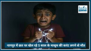 Nagpur में दर्दनाक हादसा: छत पर खेल रहे 5 साल के मासूम की करंट लगने से Death