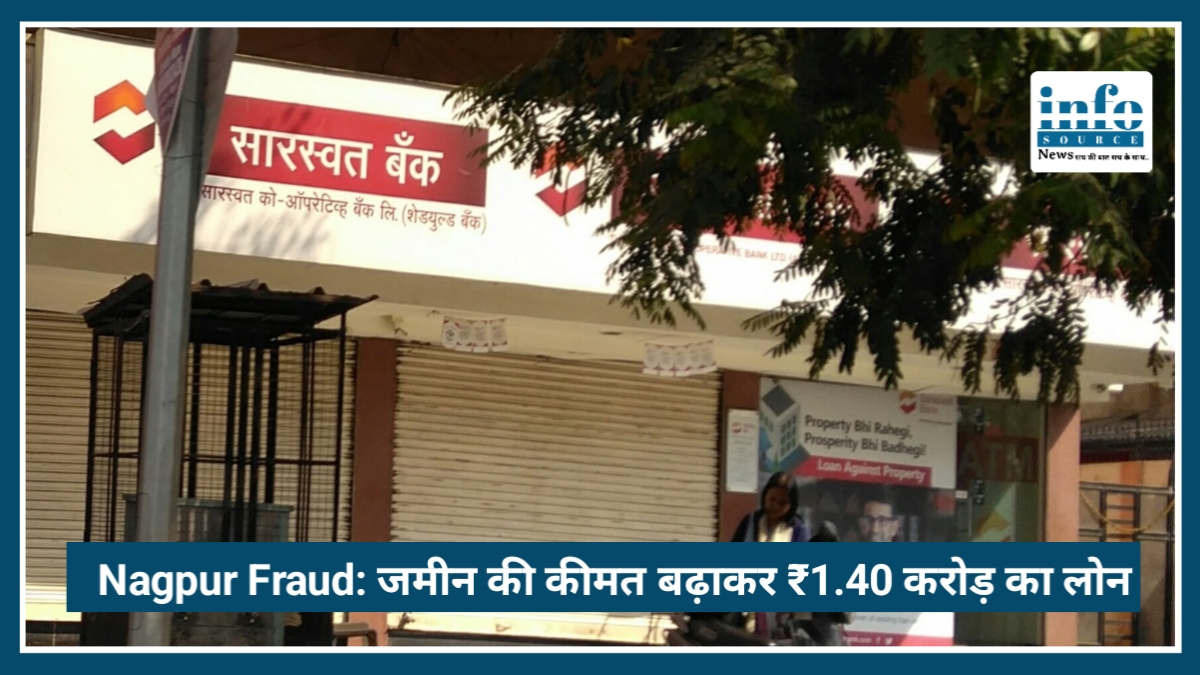 Nagpur Loan Fraud: जमीन की कीमत बढ़ाकर ₹1.40 करोड़ का लोन लेने के आरोप में दंपति पर केस दर्ज