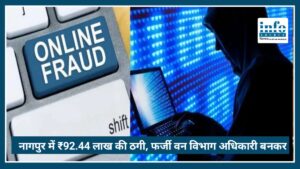 Nagpur में ₹92.44 लाख की Fraud, फर्जी वन विभाग अधिकारी बनकर 19 लोगों को लगाया चूना