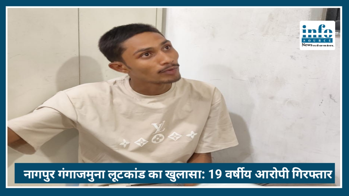 Nagpur गंगाजमुना लूटकांड का खुलासा: 19 वर्षीय आरोपी arrest, Nagpur Police ने ऐसे सुलझाया केस