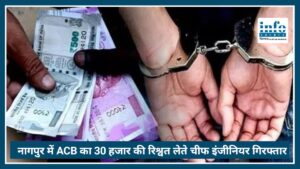 Nagpur में ACB का बड़ा एक्शन: 30 हजार की रिश्वत लेते चीफ इंजीनियर सुभाष बाबन भुजबल arrest