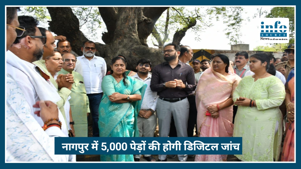 Nagpur में AI का कमाल! 5,000 पेड़ों की होगी डिजिटल जांच, हर दरख्त का बनेगा Health Record